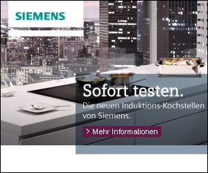 Siemens Hausgeräte – Induktions-Kochstellen